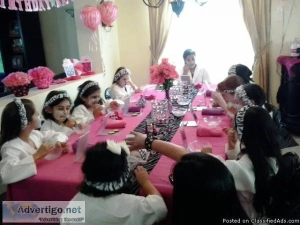 Children s Mobile Spa Parties 4 Girlz