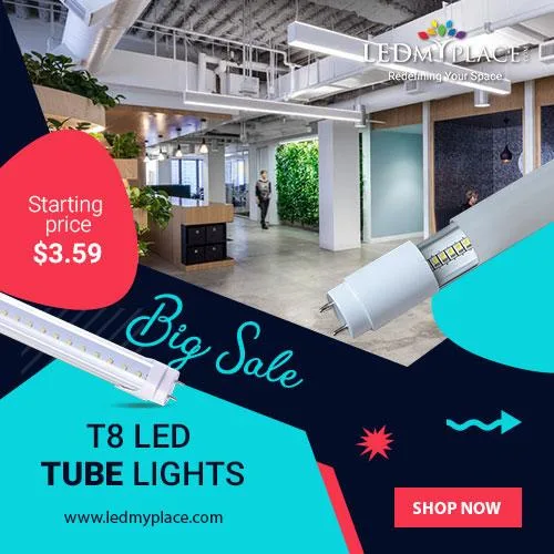 Buy T8 LED Tube Light Fixtures With Amazing Features