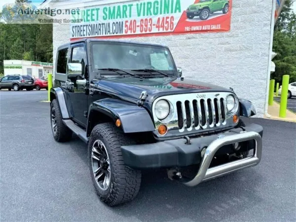 2007 Jeep Wrangler Sahara4x46-Speed ManualRuns GoodFinancing Ava