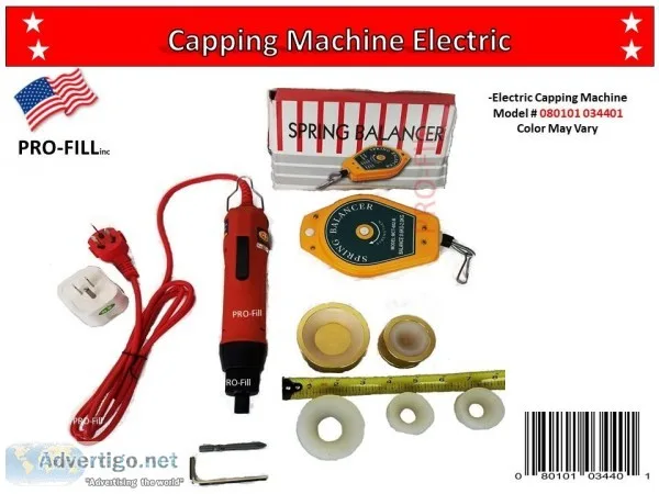 Electric Manual Capping Machine
