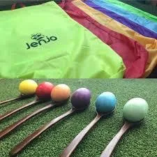 Egg Spoon and Hacky Sack Races  Great Outdoor Games  Jenjo Games