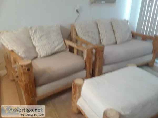 Beautiful log furniture