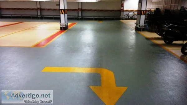 Electro Static Dicipative Epoxy floors for parking areas.