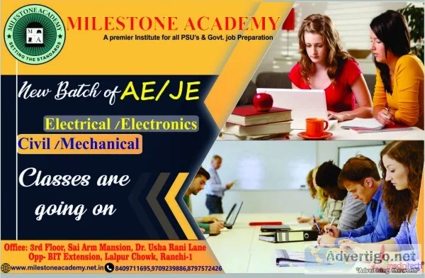 IES exam preparations by Milestone Academy Ranchi