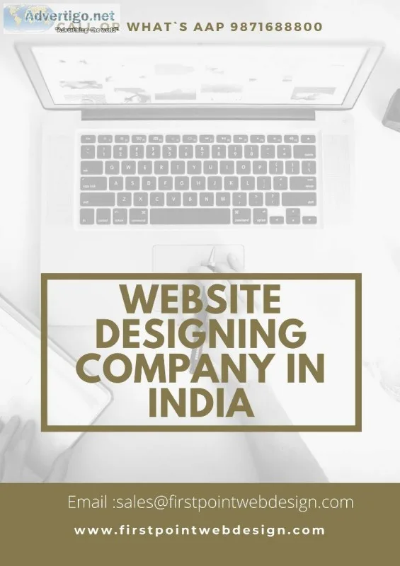 website designing company in India Design All types of Website