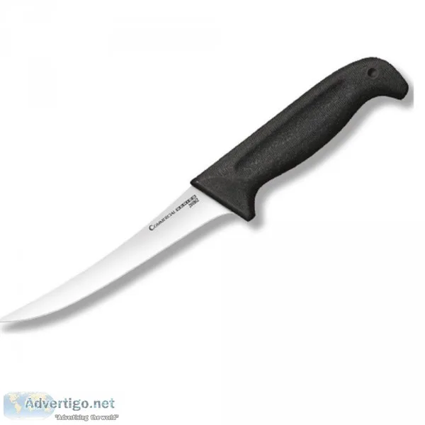 Cold Steel Commercial Stiff Curved Boning Knife 6in Blade