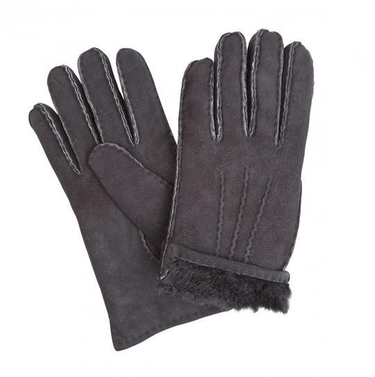 Mens Black Sheepskin Gloves