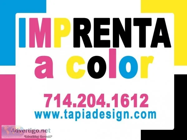 Imprenta Letreros en Orange County Los Angeles Riverside LLAME