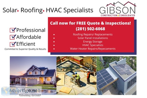 Roofing HVAC Solar