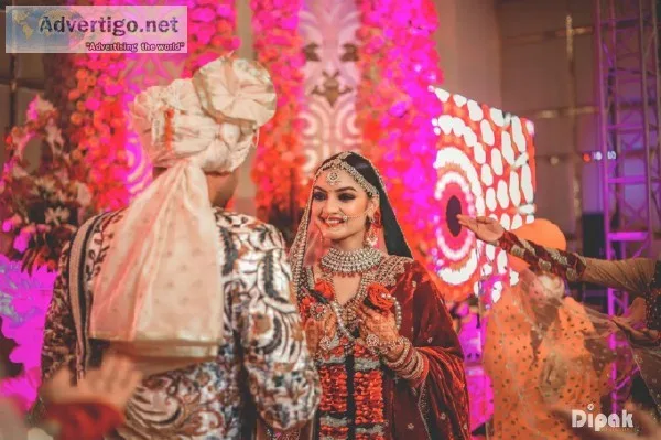 Wedding Photographer in Nehru Ground Faridabad  Dipak-Studio