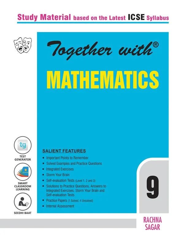 Rachna Sagar- Together With ICSE Mathematics Study Material for 
