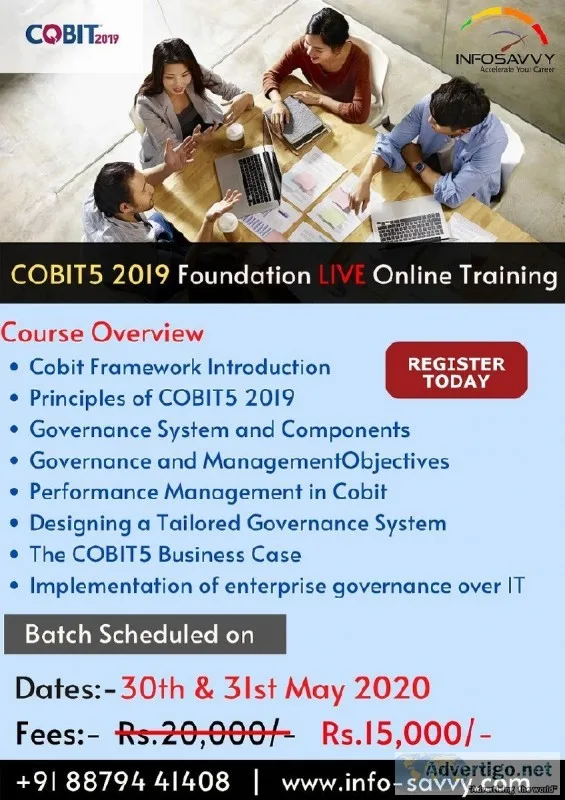 Online Training of COBIT5 2019 Foundation