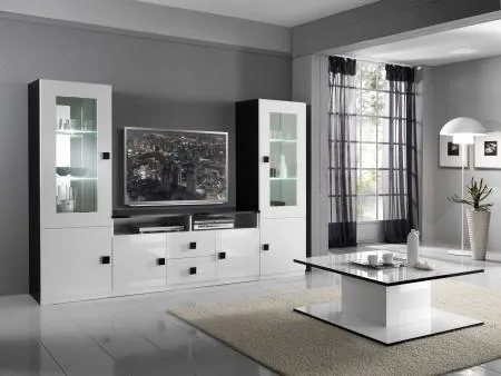 Purchase Adina Italian Square Black And White Coffee Table