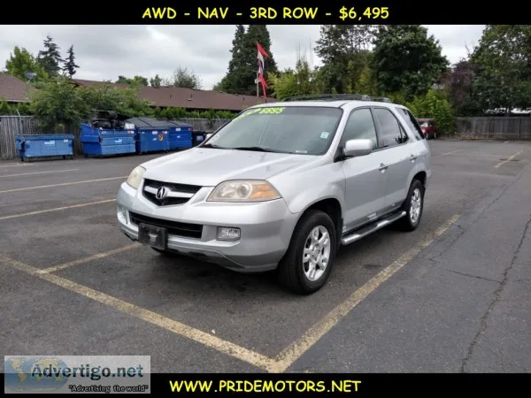2006 ACURA MDX  AWD  3RD ROW  LEATHER