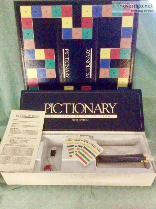 FIRST EDITION PICTIONARY VINTAGE 1981