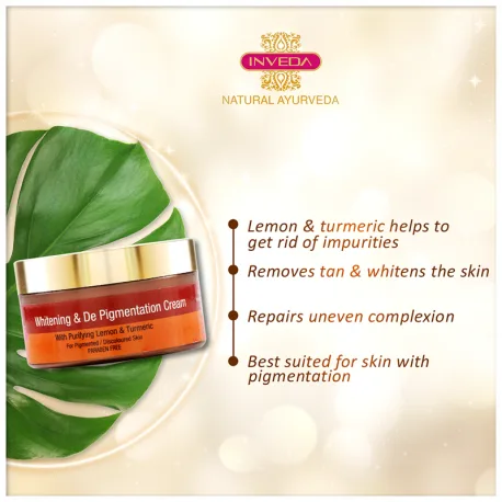 Inveda Whitening and De pigmentation cream  Pigmentation remover