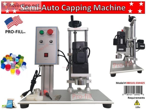 Semi-Auto Capping Machine