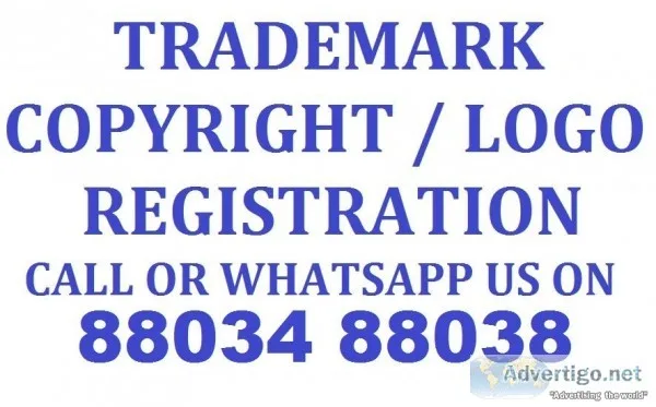 Trademark and Logo Registration Call 88034 88038