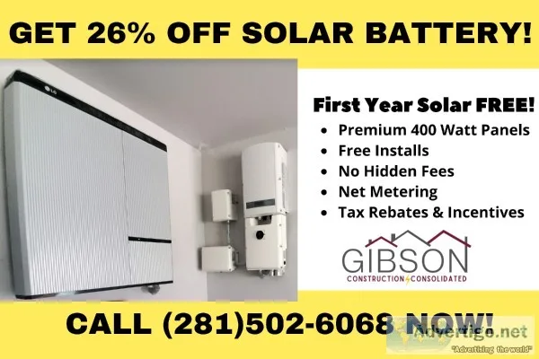 Solar Battery and Solar Panels