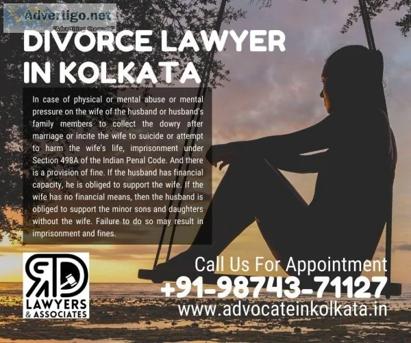 Best Divorce lawyer near me in Kolkata is RD Lawyers and Associa