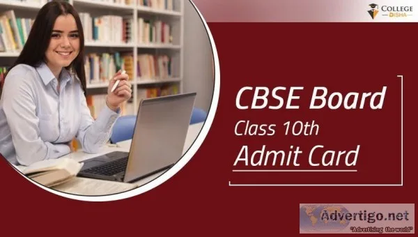 CBSE Board Class 10th Admit Card 2020