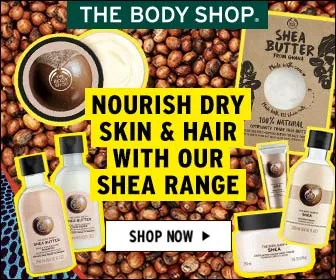 Nourish your dry skin & hair with the bodyshop