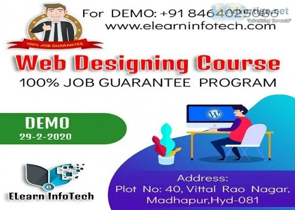 Web Designing Training in Madhapur Hyderabad