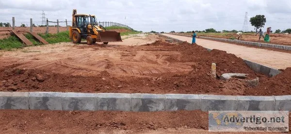 DTCP plots for sale near dlf garden city at nandigama