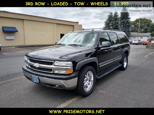 2003 CHEVROLET SUBURBAN LS  4X4  5.3L  3RD ROW
