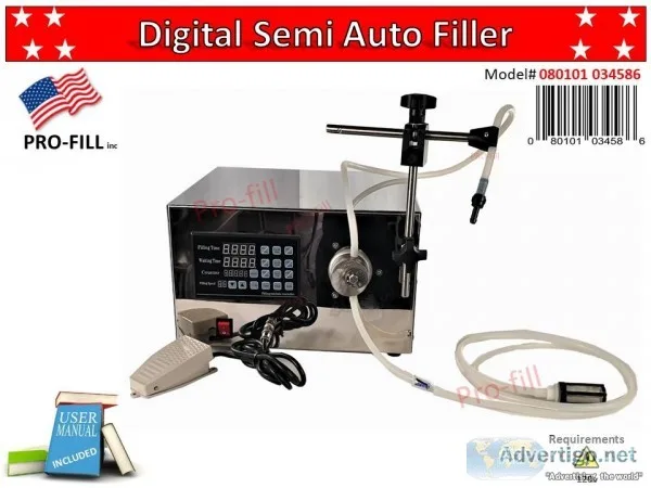 Digital Semi Auto Filler