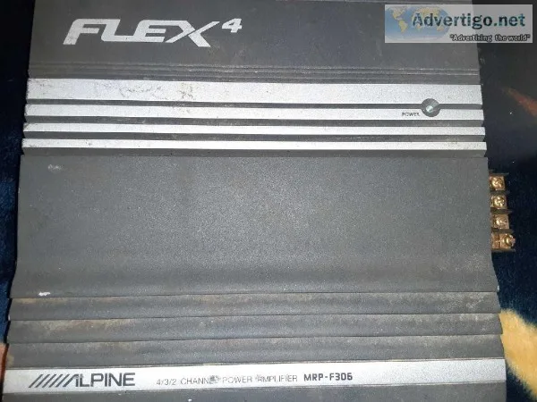 ALPINE AMPLIFIER