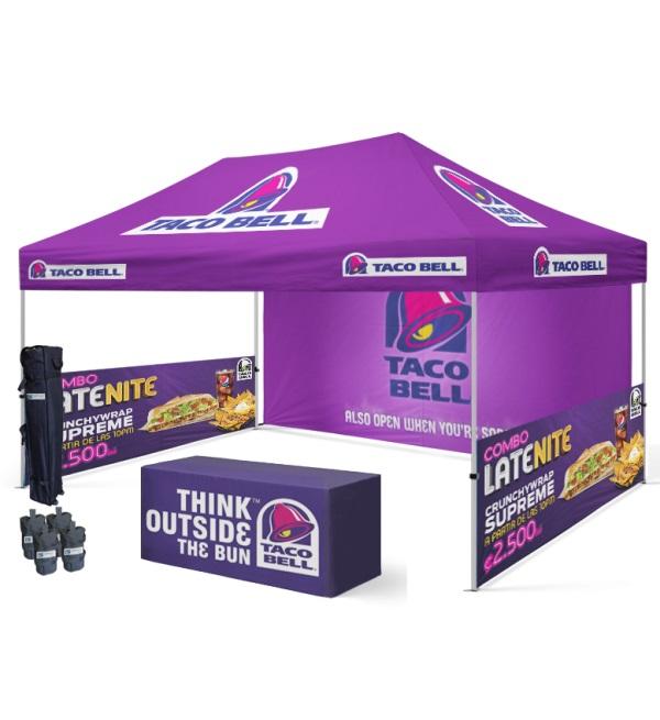 Fast Shade Custom Printed Tents - Starline Tents