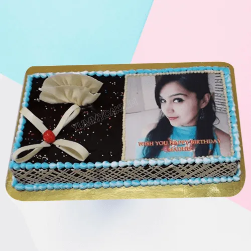 Cake With Photo Printed on it  Order Online in Delhi