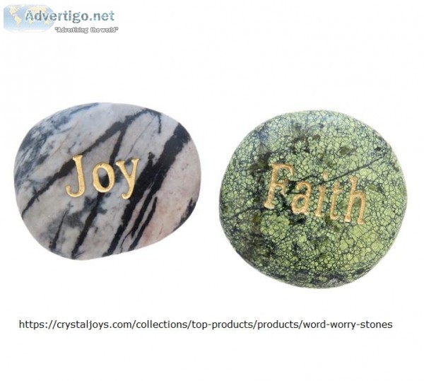 Buy Worry stones with positive words
