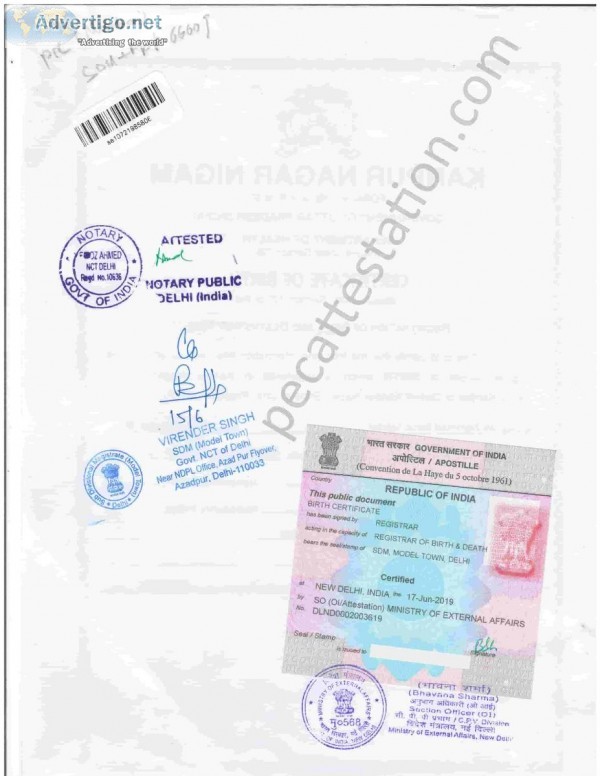 Apostille Services In Gurgaon