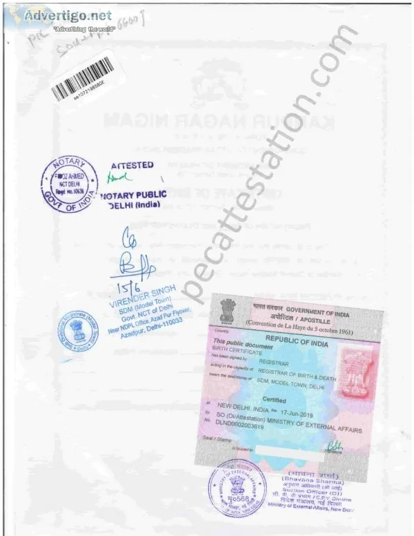 Apostille Services In Gurgaon