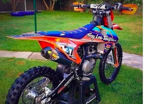 You will enjoy riding your KTM SX SXF E-SX XC-F and all other