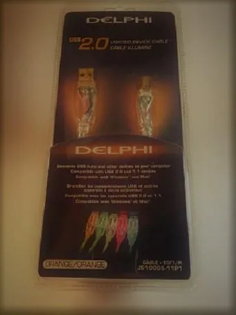 Delphi USB 2.0 Device Cable (Glows) Great Quality ONLY 5