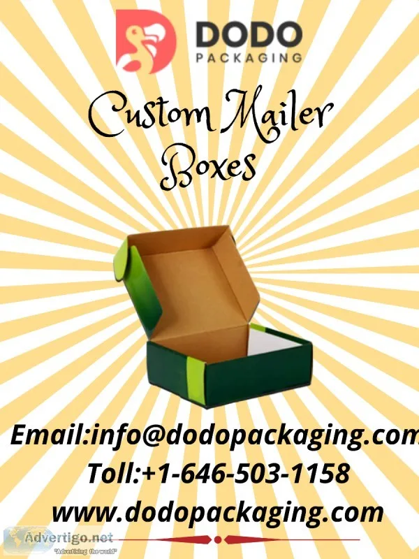 Popular Mailer Boxes  Custom Mailer Boxes