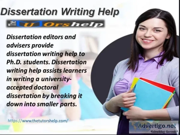 Dissertation Writing Help