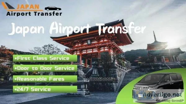 Low-cost airport limo, car, taxi rental in kansai