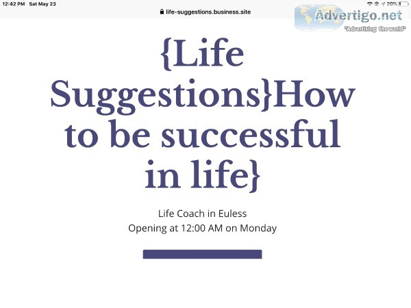 Life Suggestions