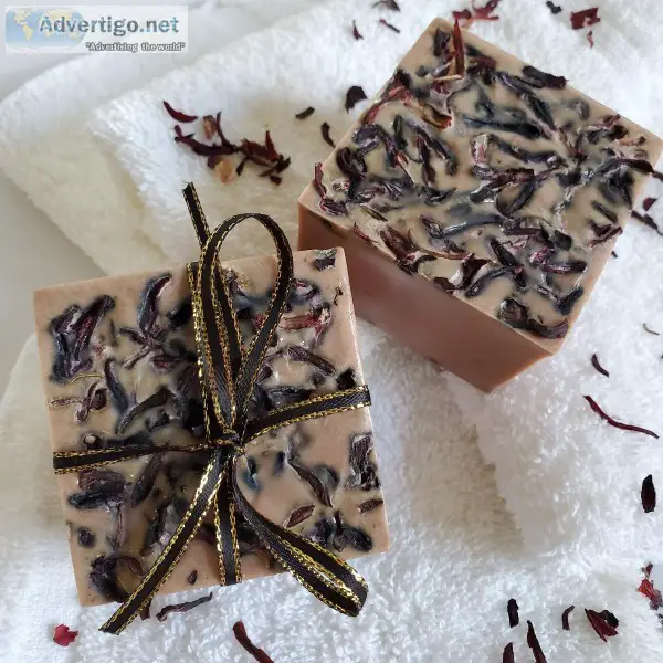 Handcrafted plant-based soap