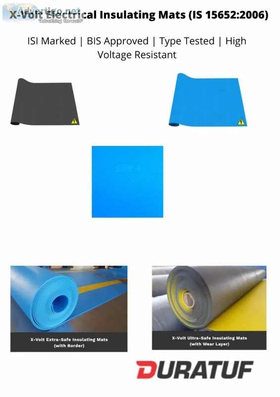 X-Volt Electrical Insulating Mats (IS 156522006)