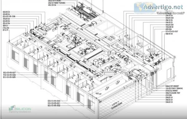 MEPF Coordinated Shop Drawing Services Indiana - Silicon Enginee