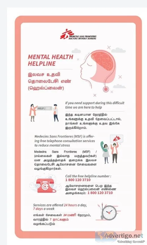 Free Psychological counselling