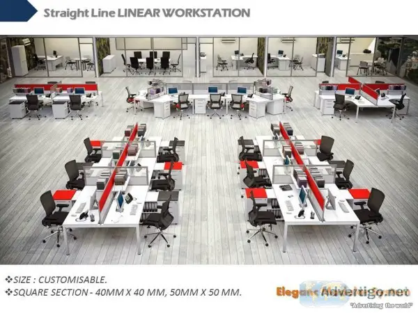 Straight line Linear workstation