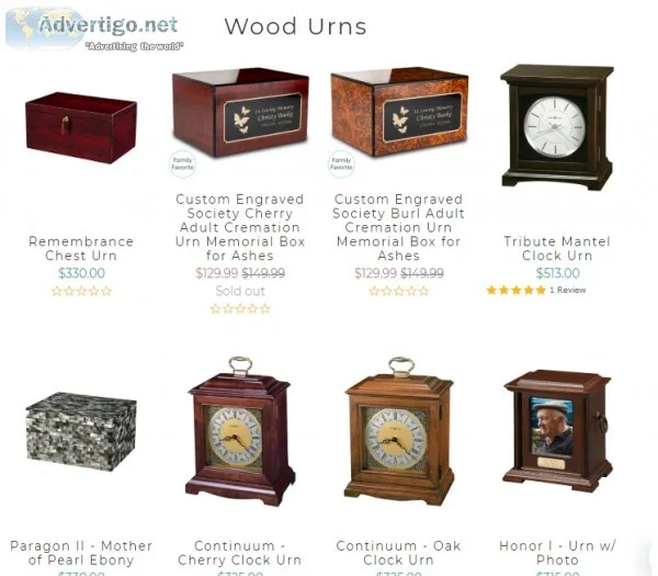 Buy Wooden Urns for Ashes Online