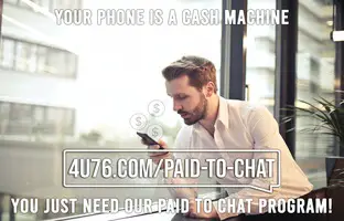 Get paid to chat need extra money? just chat with friends and ge