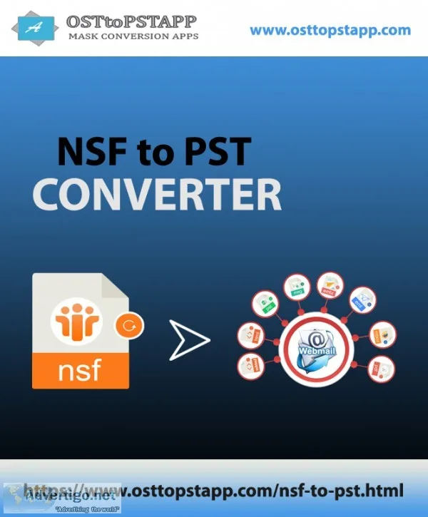 NSF to PST converter software